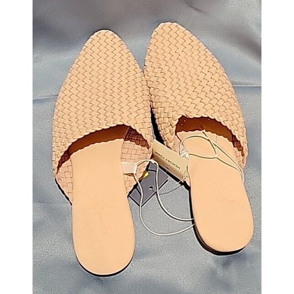 Women's Universal Thread Elora Mule Flats Blush - Size 6